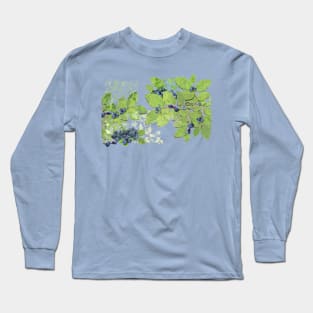 Blueberries from Nova Scotia Long Sleeve T-Shirt